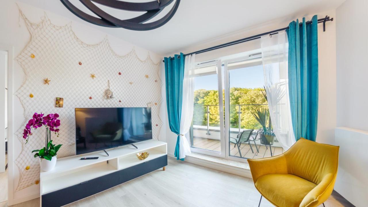 504 Premium Nadmorskie Tarasy - Pool Sauna Fitness Garage Free Apartment Kolobrzeg Bagian luar foto